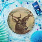 Natuur van Deer Buck Papieren Bordje (Feest)