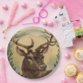 Natuur van Deer Buck Papieren Bordje (Feest)