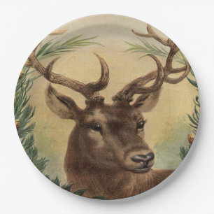  Natuur van Deer Buck Papieren Bordje