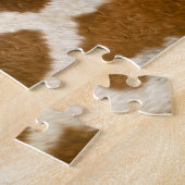 Natuur van Giraffe van closeup Face Wilde Dieren F Legpuzzel (Zijkant)