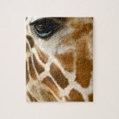 Natuur van Giraffe van closeup Face Wilde Dieren F Legpuzzel (Verticaal)