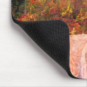 Natuur van Granite Cliff in het najaar Muismat (Hoek)