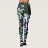 Natuur van groene Planten met succes Leggings (Achterkant)