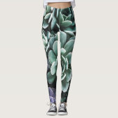 Natuur van groene Planten met succes Leggings (Voorkant)