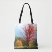 Natuur van herfst afvegen Foto's schilderen Tote Bag (Voorkant)