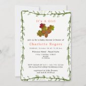 Natuur van het Baby shower Little Acorns Kaart (Voorkant)