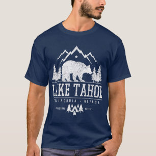Natuur van het Beer van het meer Tahoe California T-shirt