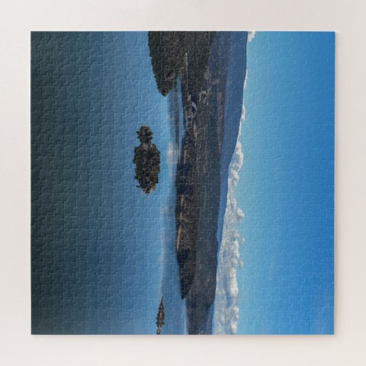 Natuur van het bergmeer Reflection Utah USA Scenic Legpuzzel (Horizontaal)