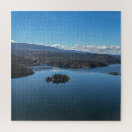Natuur van het bergmeer Reflection Utah USA Scenic Legpuzzel