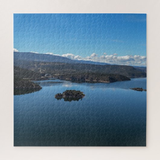 Natuur van het bergmeer Reflection Utah USA Scenic Legpuzzel (Verticaal)