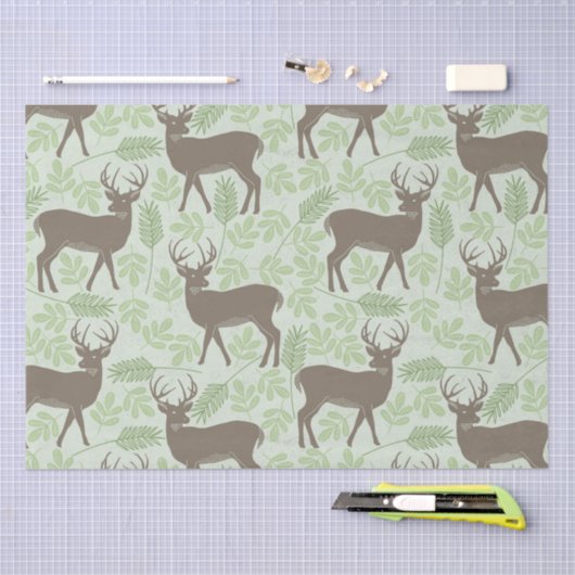 Natuur van het blad tissuepapier (Craft)