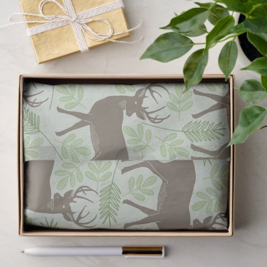 Natuur van het blad tissuepapier (Geschenk)