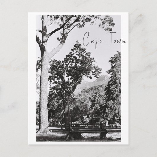 Natuur van het Kaapstadspark in Zuid-Afrika ZA Briefkaart (Voorkant)