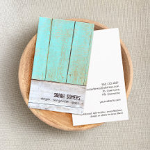  Natuur van het land Rustic Turquoise Wood