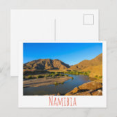 Natuur van het landschap Namibia Kunene Briefkaart (Voorkant / Achterkant)