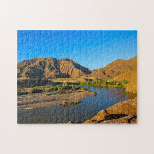 Natuur van het landschap Namibia Kunene Legpuzzel