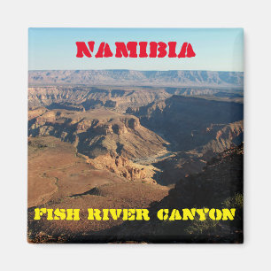 Natuur van het landschap Namibië Fish River Canyo Magneet