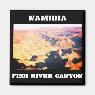 Natuur van het landschap Namibië Fish River Canyon Magneet
