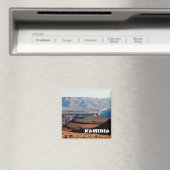 Natuur van het landschap Namibië Fish River Canyon Magneet (Insitu (Vaatwasser))