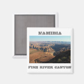 Natuur van het landschap Namibië Fish River Canyon Magneet (Voorkant / Achterkant)