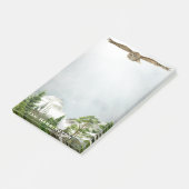 Natuur van het landschap van de Owl Mountain Lover Post-it® Notes (Schuin)