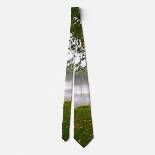 Natuur van het meer stropdas (Achterkant)