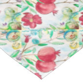 Natuur van het roodgeperste fruitpatroon zomer tafelkleed (Gekanteld)