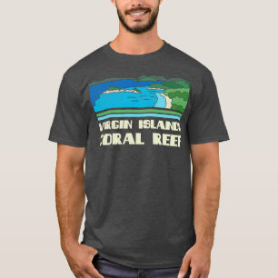 Natuur van het Virgin Islands Coral Reef National  T-shirt