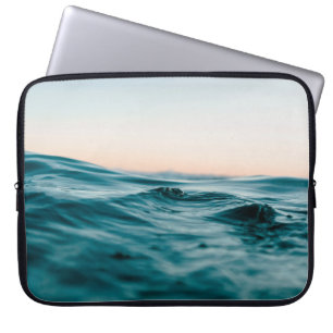 Natuur van het zee van de waterkringloop laptop sleeve