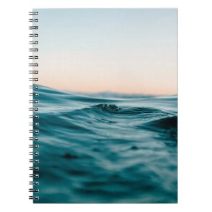 Natuur van het zee van de waterkringloop notitieboek