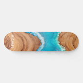 Natuur van hout en water Aangepaste persoonlijke b Persoonlijk Skateboard (Horizontaal)