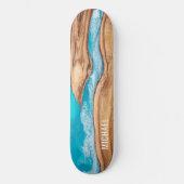 Natuur van hout en water Aangepaste persoonlijke b Persoonlijk Skateboard (Voorkant)
