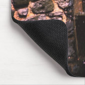 Natuur van houten waterwielen muismat (Hoek)