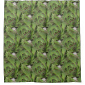 Natuur van kippen en kippen douchegordijn (Voorkant)