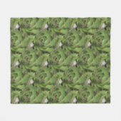 Natuur van kippen en kippen fleece deken (Voorkant (Horizontaal))