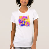 NATUUR VAN KLEURSTROOM T-SHIRT (Voorkant)