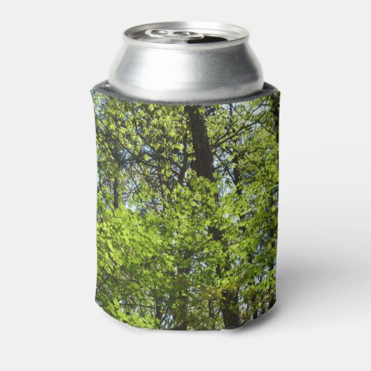 Natuur van lentemaple blikjeskoeler (Blikje Achterkant)