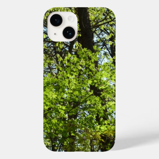 Natuur van lentemaple Case-Mate iPhone case (Achterkant)