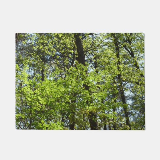 Natuur van lentemaple deurmat (Voorkant)
