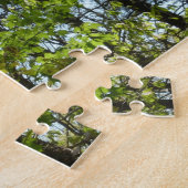 Natuur van lentemaple legpuzzel (Zijkant)