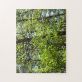 Natuur van lentemaple legpuzzel (Verticaal)