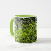 Natuur van lentemaple mok (Voorkant links)