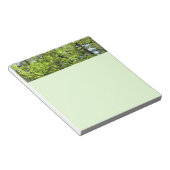 Natuur van lentemaple notitieblok (Schuin)