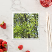 Natuur van lentemaple servet (Insitu)