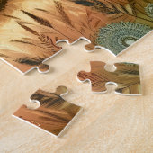 Natuur van Mountain Forest Hills Country Boho Legpuzzel (Zijkant)