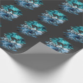  Natuur van mountainbike  Cadeaupapier (Hoek)