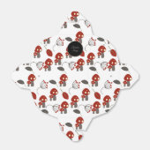 Natuur van paddenstoel Groenery Birthday Party Bedankdoosjes (Uitgevouwen)