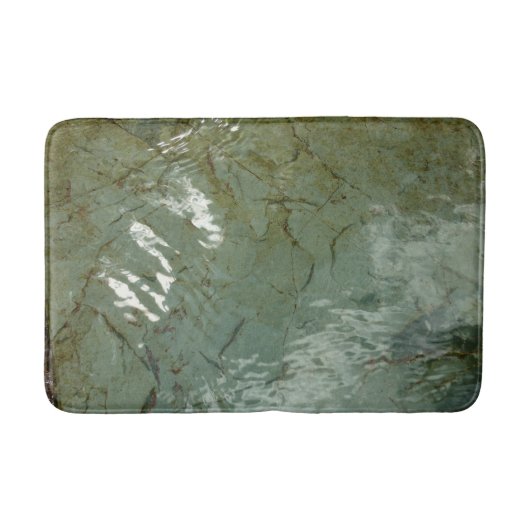 Natuur van Rock Slab met waterdekking Badmat (Voorkant)