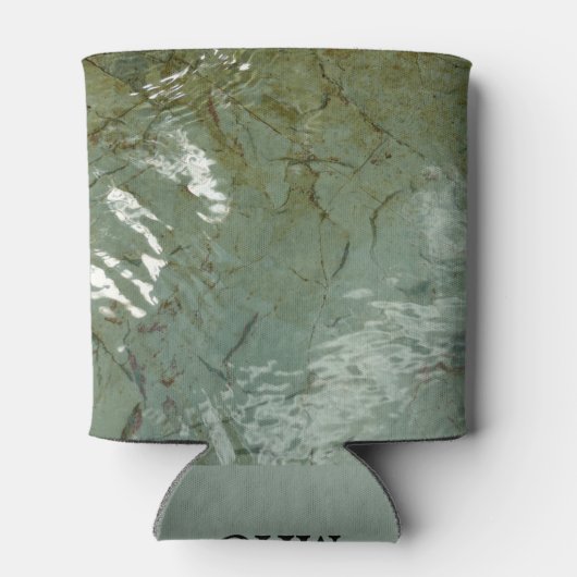 Natuur van Rock Slab met waterdekking Blikjeskoeler (Achterkant)