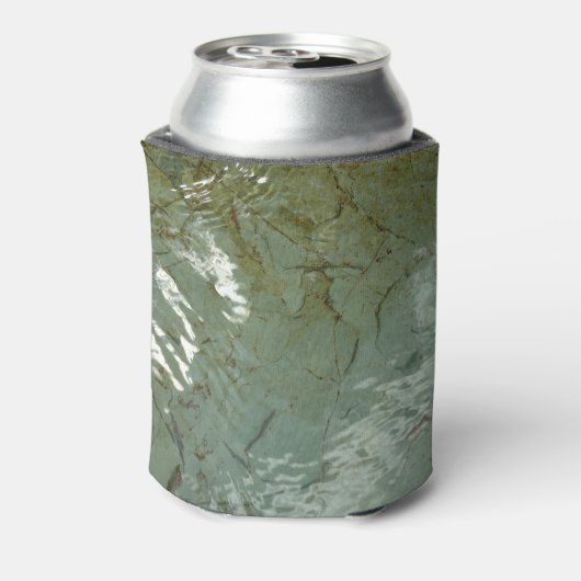 Natuur van Rock Slab met waterdekking Blikjeskoeler (Blikje Achterkant)